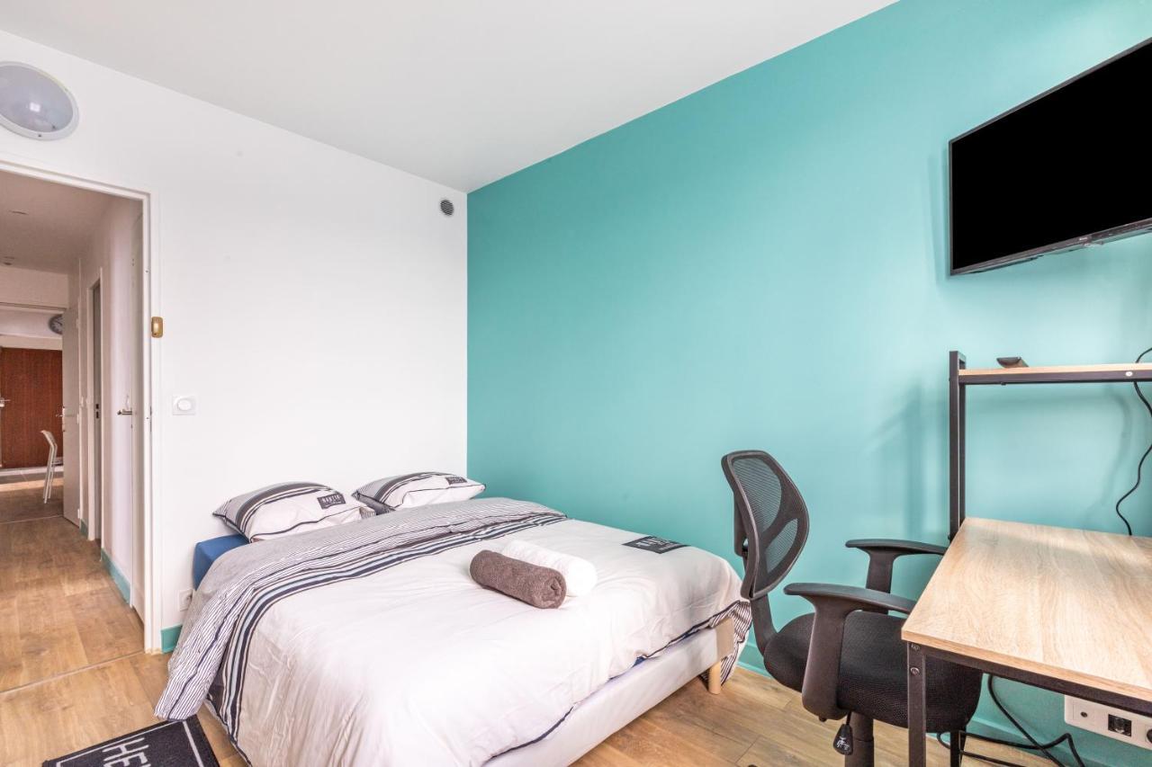 Chic Apart With Parking Apartamento Mantes-la-Jolie Exterior foto